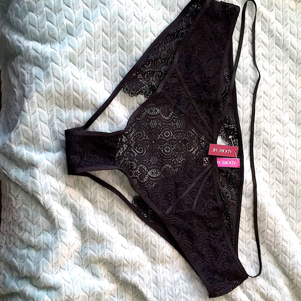 never been worn Adore Me Black panties for sale!